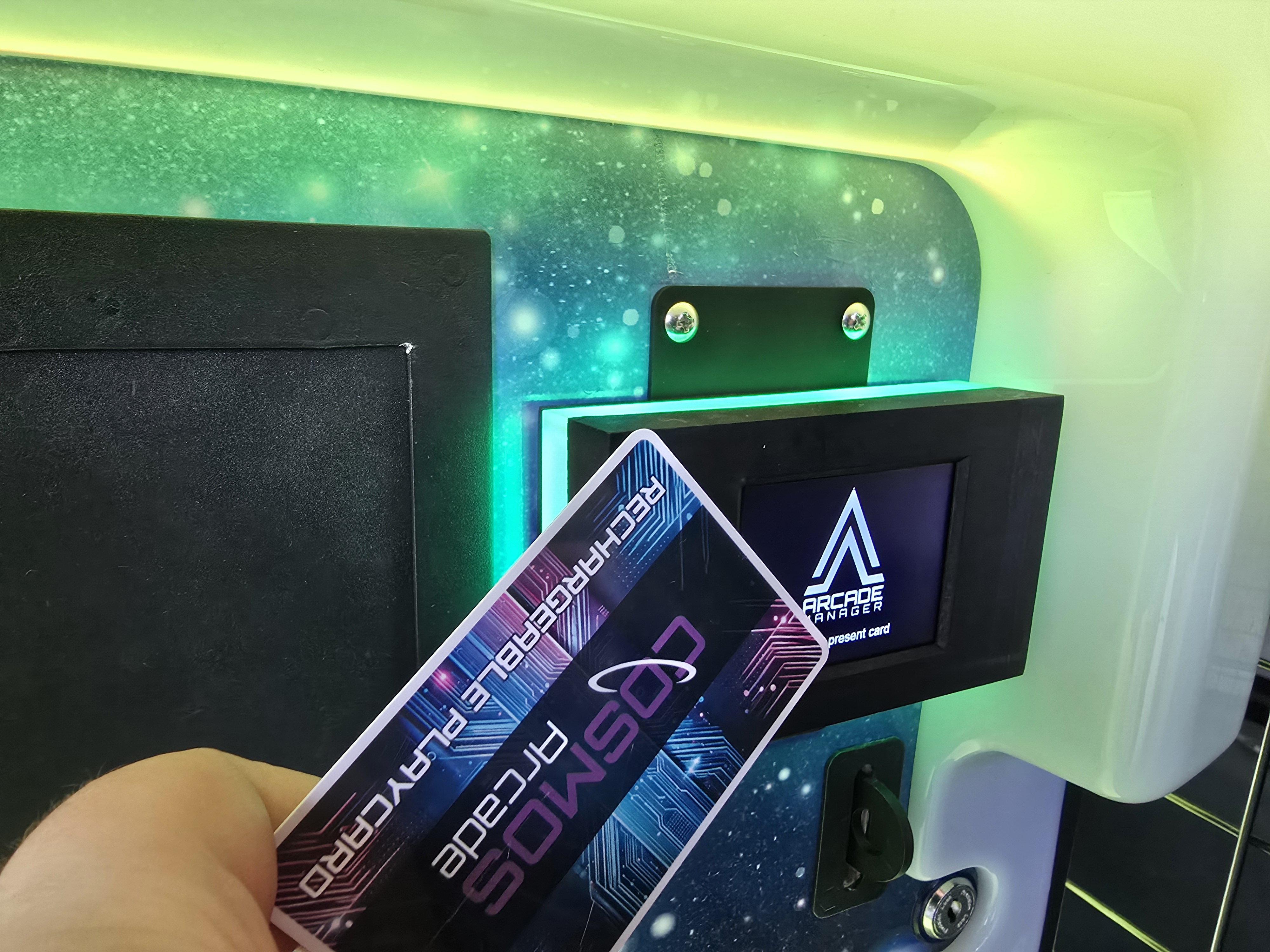 Arcade-Spielkarten mit verschiedenen Designs